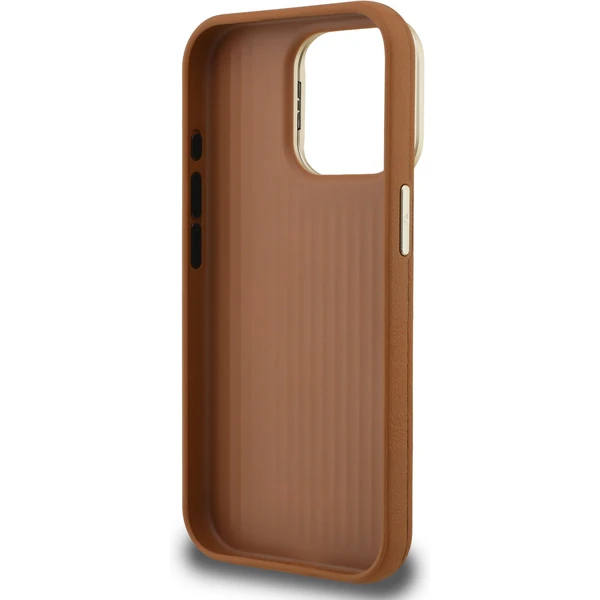 Guess PU Grained 4G Logo Stand Camera Frame kryt iPhone 15 Pro Max hnedý - Puzdra - Obrázok 6f1bcdd6fc4047c0bb4a63fa8ff5559c