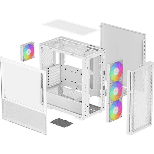 DEEPCOOL CH560 biela - Počítačové skrine - Obrázok 70J0000N01