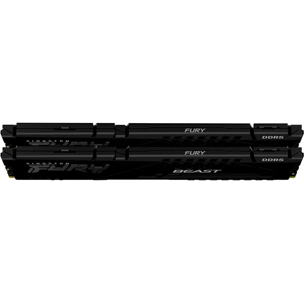Kingston FURY Beast Black DDR5 64GB 6000MT/s CL30 DIMM (2x32GB) EXPO/XMP - Operačné pamäte - Obrázok 70QD000N01