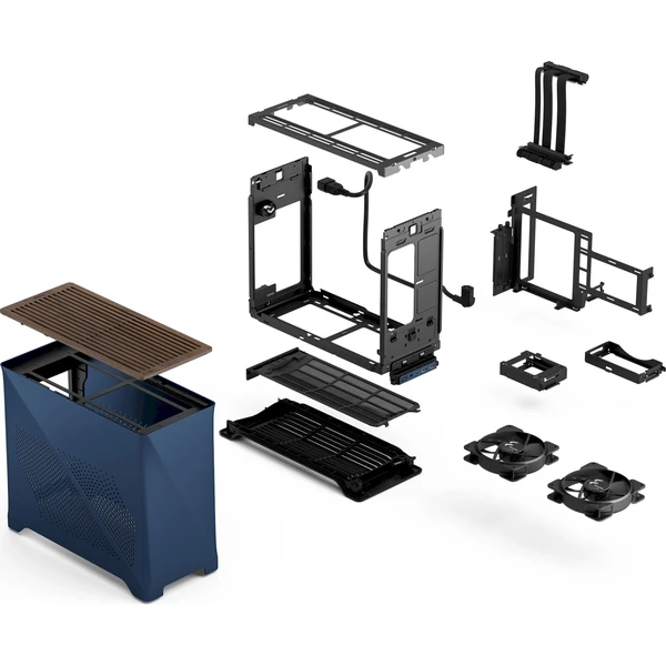 Fractal Design Era 2 Midnight Blue - Počítačové skrine - Obrázok 714B000N01