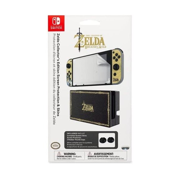 E-shop PDP Zelda Collector's Edition Screen Protection & Skins (Switch)