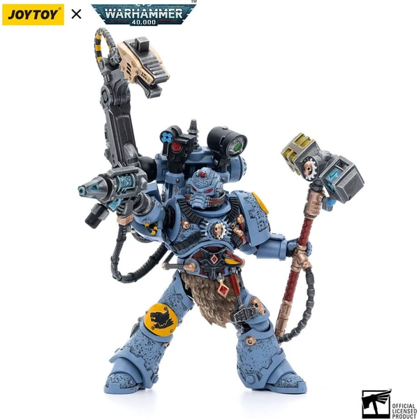 Akčná figúrka Warhammer 40k 1/18 Space Wolves Iron Priest Jorin Fellhammer 12 cm - Figúrky - Obrázok 72H2000L01