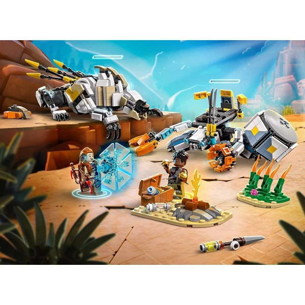 LEGO Horizon Adventures 77037 Aloy a Varl vs. Shell-Walker a Sawtooth - LEGO - Obrázok 72RE000J01