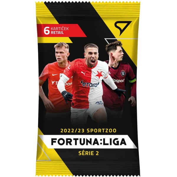 E-shop Futbalové karty SportZoo Retail balíček FORTUNA:LIGA 2022/23 – 2. séria