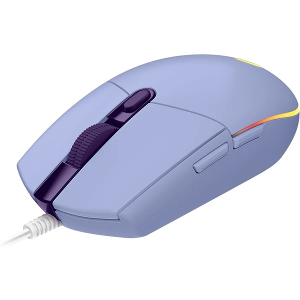 Logitech G203 LIGHTSYNC myš šeříková - Myši - Obrázok 77QIF00101