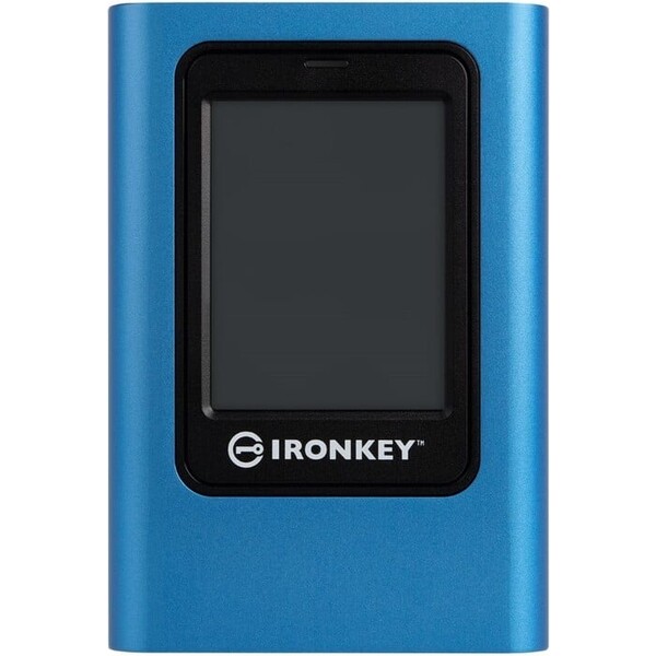 Kingston IronKey Vault Privacy 80 - 960GB, modrá