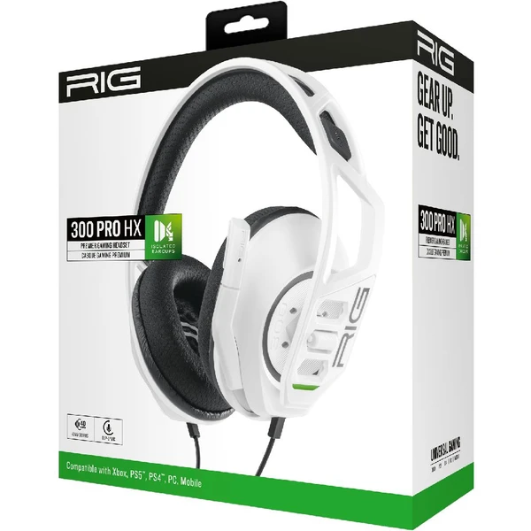 Nacon RIG 300 PRE HX herný headset pre XONE/XSX|S biely - Slúchadlá - Obrázok 7J37700301