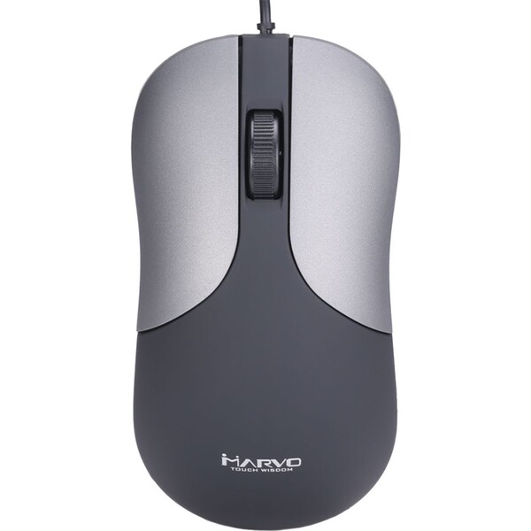 E-shop Marvo DMS002GY kancelárska drôtová myš šedá