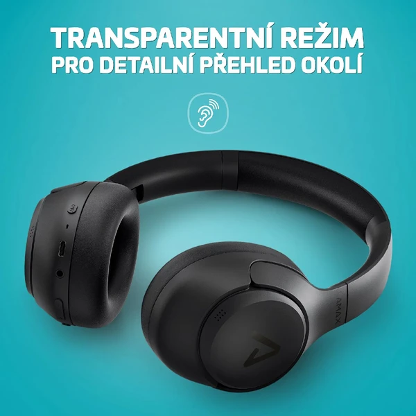 LAMAX NoiseComfort2 ANC bezdrôtové slúchadlá - Slúchadlá - Obrázok 8335000K01