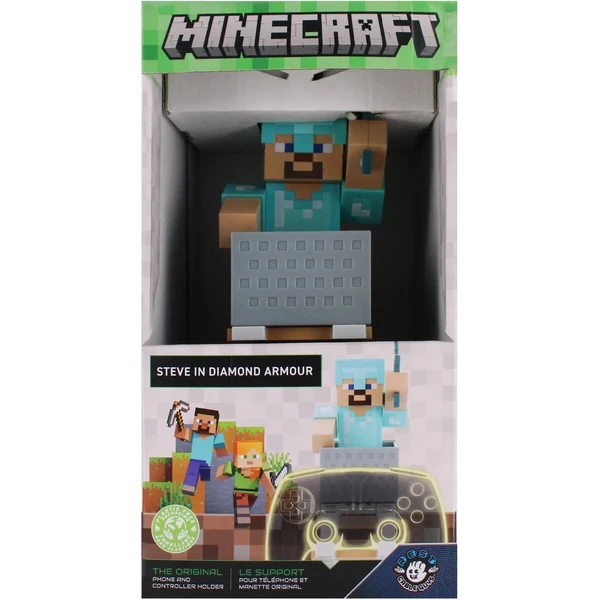 EXG Cable Guys Minecraft - Steve in Diamond Armour R.E.S.T - Figúrky - Obrázok 83RD000O01