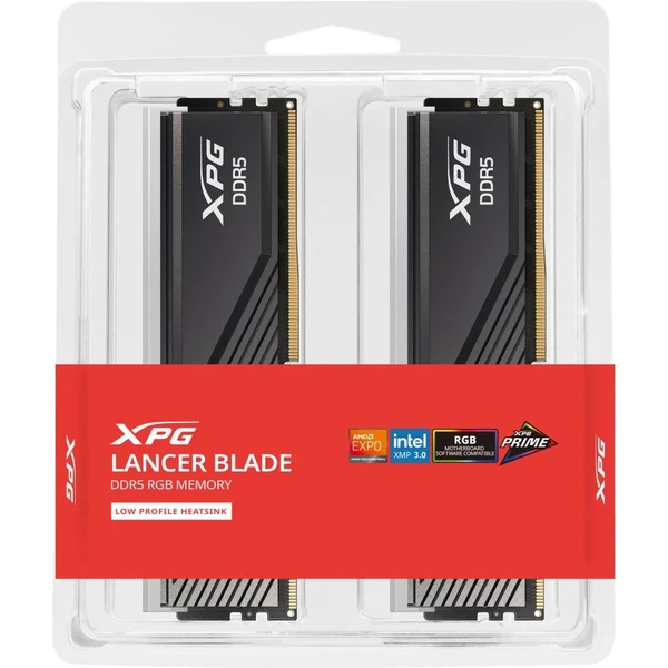 ADATA XPG DIMM DDR5 2x16GB 6000MT/s CL36 Lancer Blade RGB - Operačné pamäte - Obrázok 85KM000K01