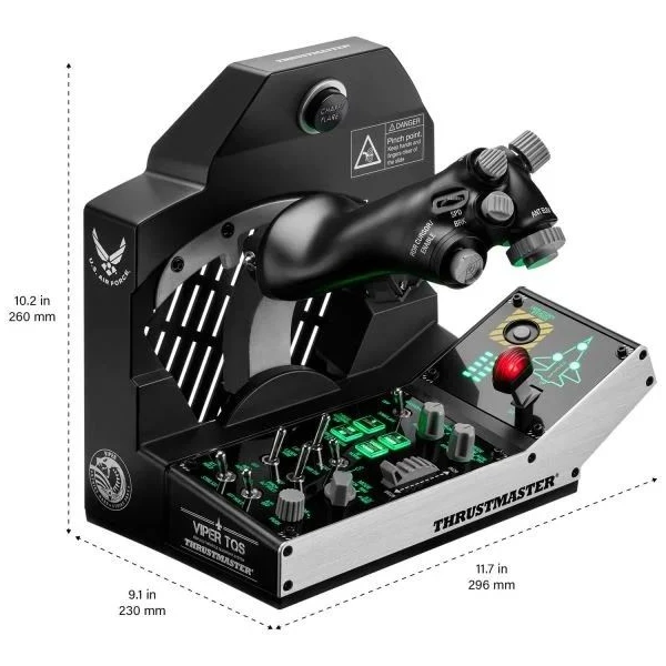 Thrustmaster VIPER TQS MISSION PACK - Joysticky - Obrázok 8717000701