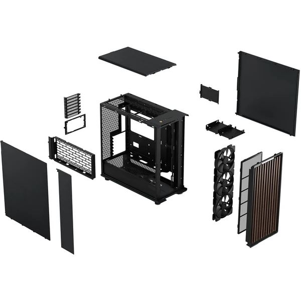 Fractal Design North XL čierna - Počítačové skrine - Obrázok 8AP2000P01