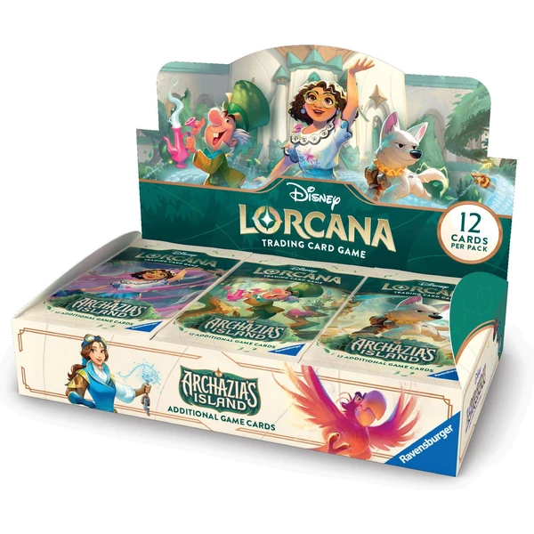 Disney Lorcana: Archazia's Island - Booster Pack - Disney Lorcana TCG - Obrázok 8EUE000L01