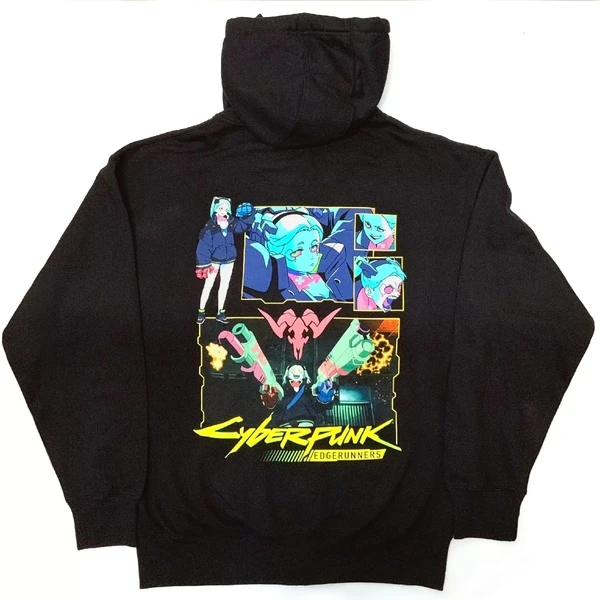 Mikina na zips Cyberpunk Edgerunners – Rebecca Collage L - Mikiny a svetre - Obrázok 8V20000J01