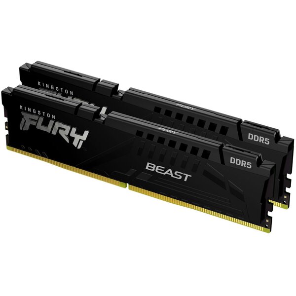 E-shop Kingston Fury Beast 16GB 5600MHz CL40 DDR5 DIMM (2x8) Black