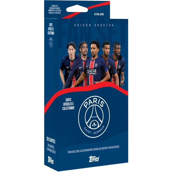 Futbalové karty Topps 24/25 Fan Set Paris Saint-Germain FC (Exclusive) - Futbalové karty - Hlavný obrázok