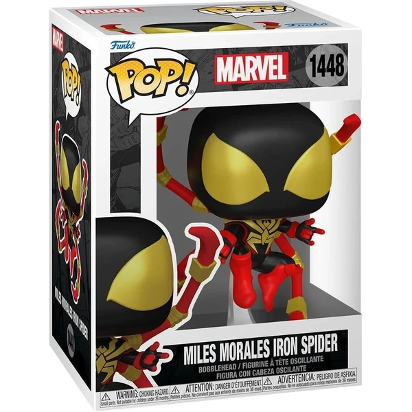Funko POP! #1448 Marvel: Spider-Man Comics - Miles Morales Iron Spider (Šanca na chase) - Funko POP! - Obrázok 92YB000K01