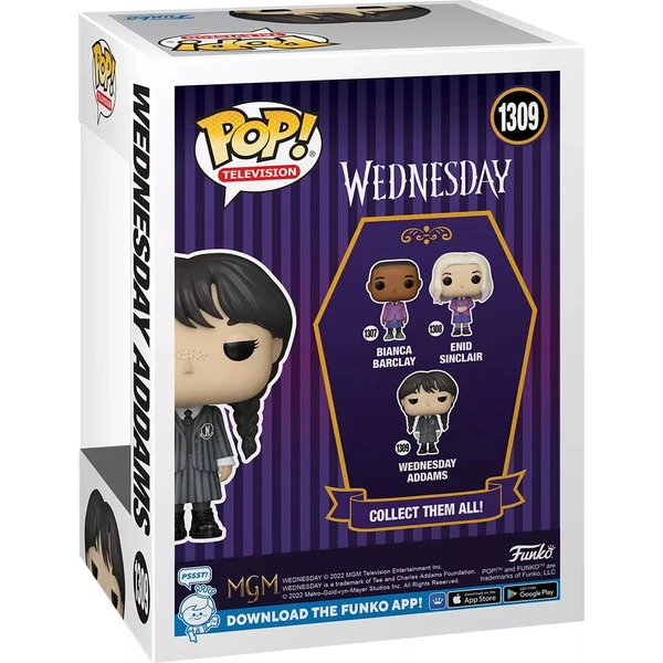 Funko POP! #1309 TV: Netflix Wednesday - Wednesday Addams - Funko POP! - Obrázok 93ZJ100501