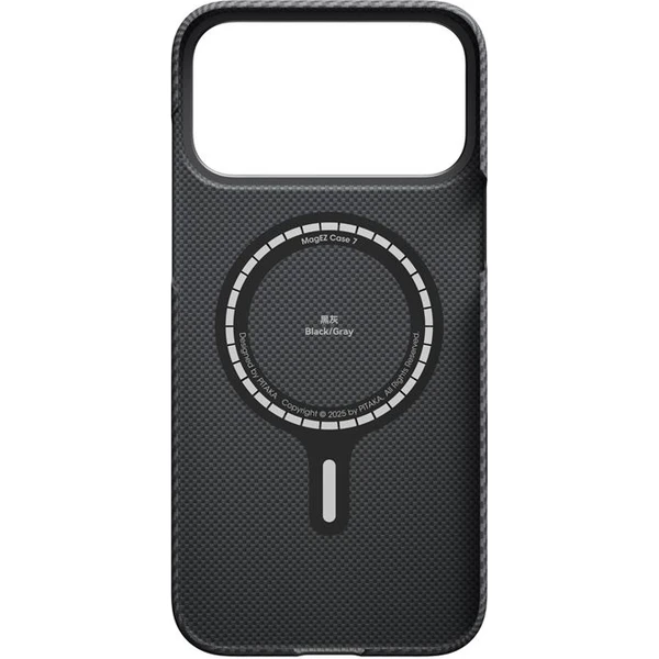 Pitaka Ultra-Slim Case MagSafe kryt iPhone 17 Pro Max Black/Grey - Puzdra - Obrázok 93ce78b6ed17435798d75372ee09225c