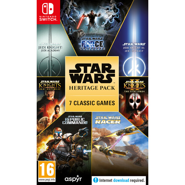 E-shop STAR WARS Heritage Pack (Switch) (Code in Box)