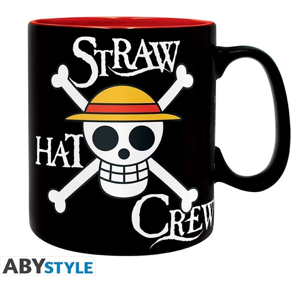 Hrnček One Piece - Luffy & Skull 460 ml - Hrnčeky - Hlavný obrázok