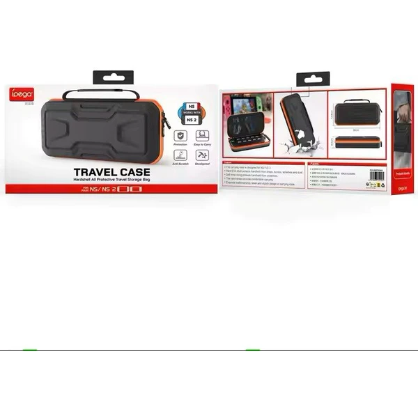 iPega SW2004A Pevné Cestovné Púzdro pre Nintendo Switch 2 čierne - Puzdra - Obrázok 97d7a02dc2c7426c829beaa3dad95686