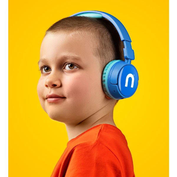 Niceboy HIVE Kiddie bezdrôtové slúchadlá detská modrá - Slúchadlá - Obrázok 98NP100501