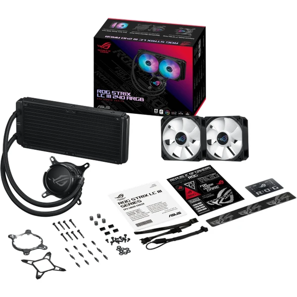ASUS ROG STRIX LC III 240 ARGB - Chladiče - Obrázok 98Y5000L01