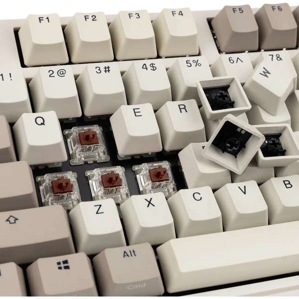 Ducky Origin Vintage Cherry MX-Brown herná klávesnica (US) - Klávesnice - Obrázok 9H0D000O01