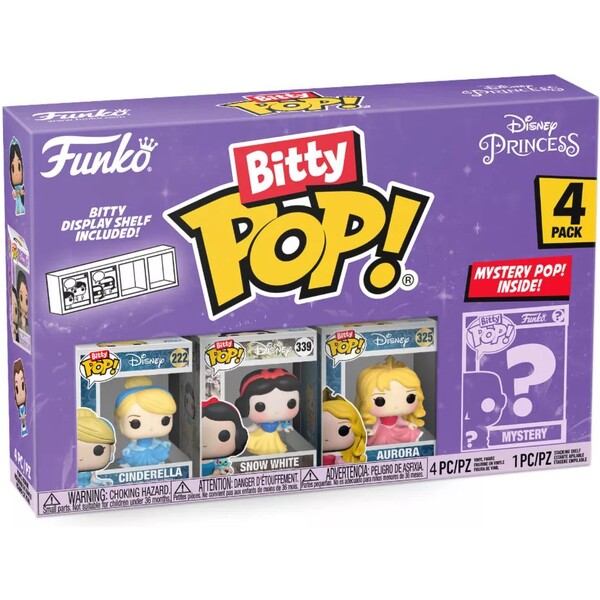 E-shop Funko Bitty POP! Disney Princess - Cinderella 4 pack