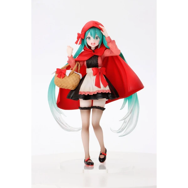Figurka Taito Prize Hatsune Miku - Miku Little Red Riding Hood (Wonderland) 18 cm - Figúrky - Obrázok 9V6E000K01