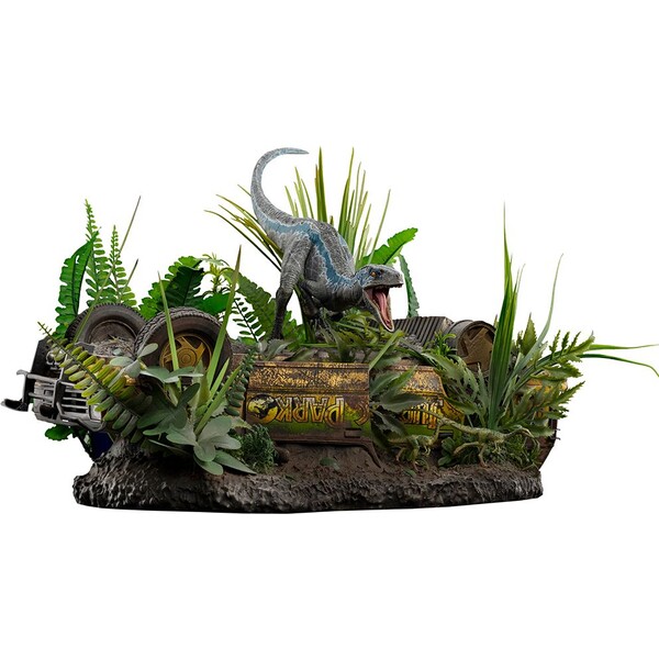 E-shop Soška Iron Studios Jurassic World: Fallen Kingdom-Blue BDS Art Scale 1/10 (Deluxe)