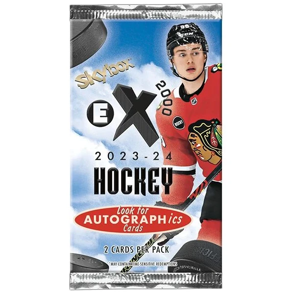 2023-24 Upper Deck Skybox E-X 2000 Hockey Hobby Balíček - Hokejové karty - Hlavný obrázok