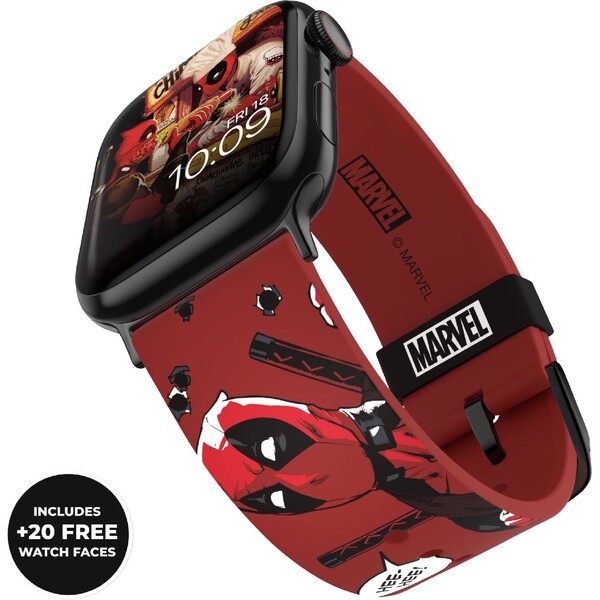 E-shop Moby Fox Deadpool - Missed Me remienok pre Apple Watch (38/40/42/44 mm) a múdre hodinky