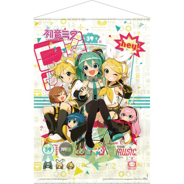 E-shop Plátený plagát Vocaloid: Hey! Piapro Characters 50 x 70 cm