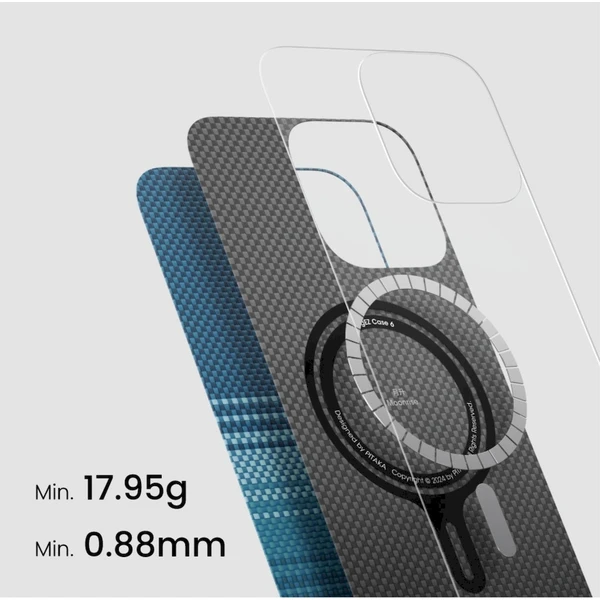 Pitaka MagEZ Case 5 MagSafe kryt iPhone 16 Moonrise - Puzdra - Obrázok A888000O01