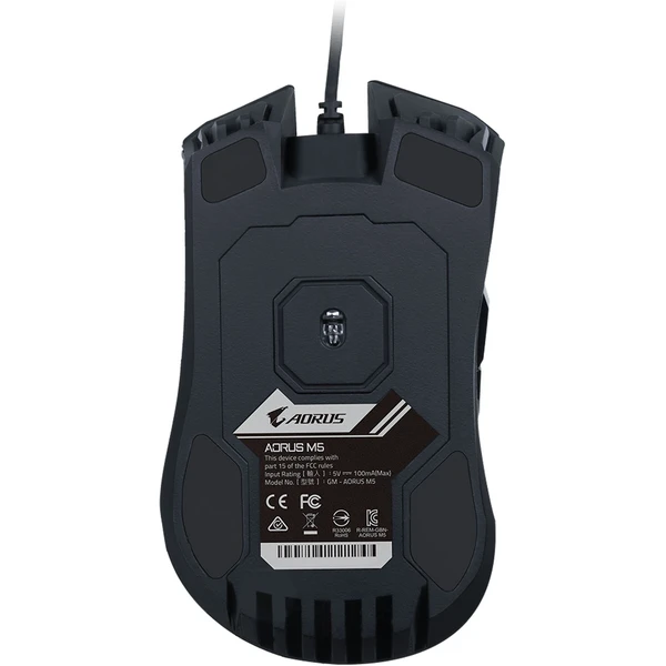 GIGABYTE Aorus M5 herná myš čierna - Myši - Obrázok AFZ6000K01