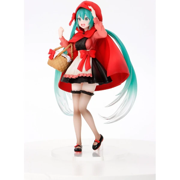 Figurka Taito Prize Hatsune Miku - Miku Little Red Riding Hood (Wonderland) 18 cm - Figúrky - Obrázok AV6E000K01