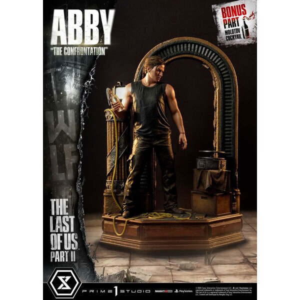 E-shop Socha Prime 1 Štúdio Last of Us: Part II - Abby 1/4 "The Confrontation" Bonus Version
