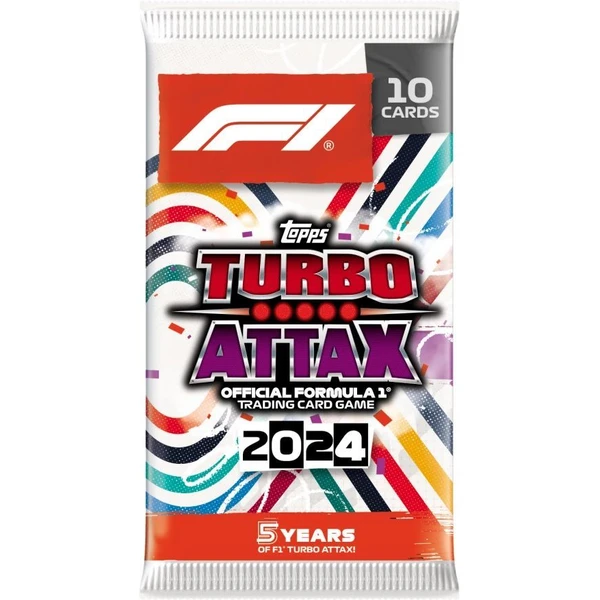 Karty Formula 1 Topps Turbo Attax 2024 Card Pack - Karty Formula 1 - Hlavný obrázok