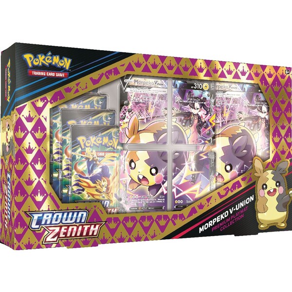E-shop Pokémon TCG: Crown Zenith - Premium Playmat Collection - Morpeko V Union Box