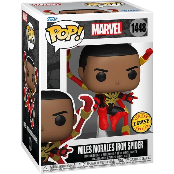 Funko POP! #1448 Marvel: Spider-Man Comics - Miles Morales Iron Spider (Šanca na chase) - Funko POP! - Obrázok B2YB000K01