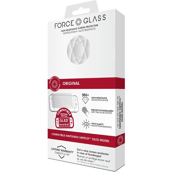 E-shop Ochranné sklo BigBen Screen Protector Force Glass (Switch OLED)