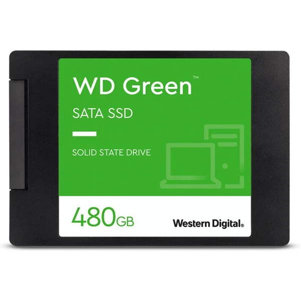 WD Green, 2,5" - 480GB - SSD - Obrázok B3UF300401