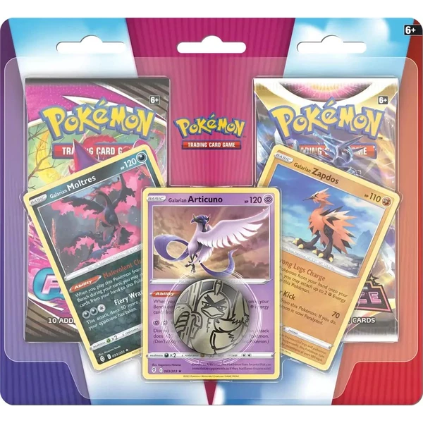Pokémon TCG: Enhanced 2 Blister Booster (Articuno/Zapdos/Moltres) - Pokémon karty - Hlavný obrázok
