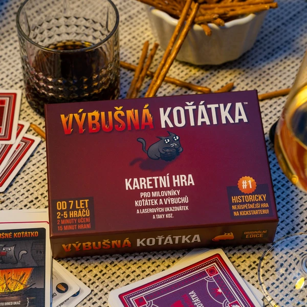 Výbušné mačiatka - Kartové hry - Obrázok B522000K01
