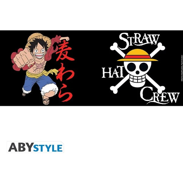 Hrnček One Piece - Luffy & Skull 460 ml - Hrnčeky - Obrázok B654G00101