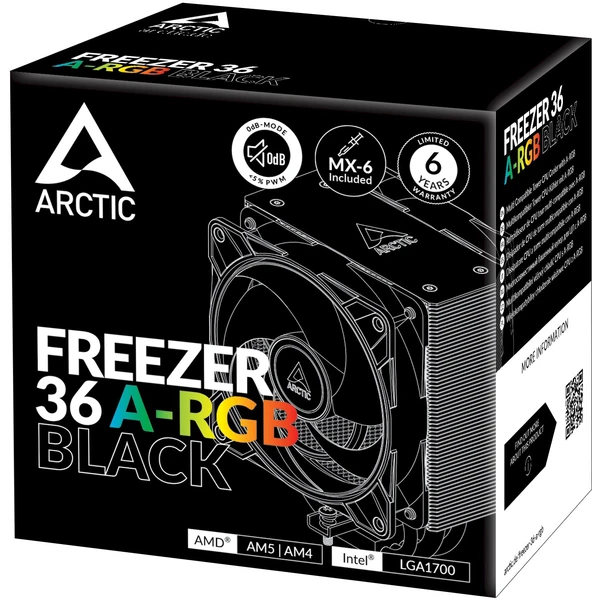 Arctic Freezer 36 ARGB čierny - Chladiče - Obrázok B669000K01