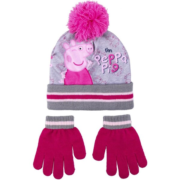 E-shop Zimný set (čiapky a rukavice) Peppa Pig